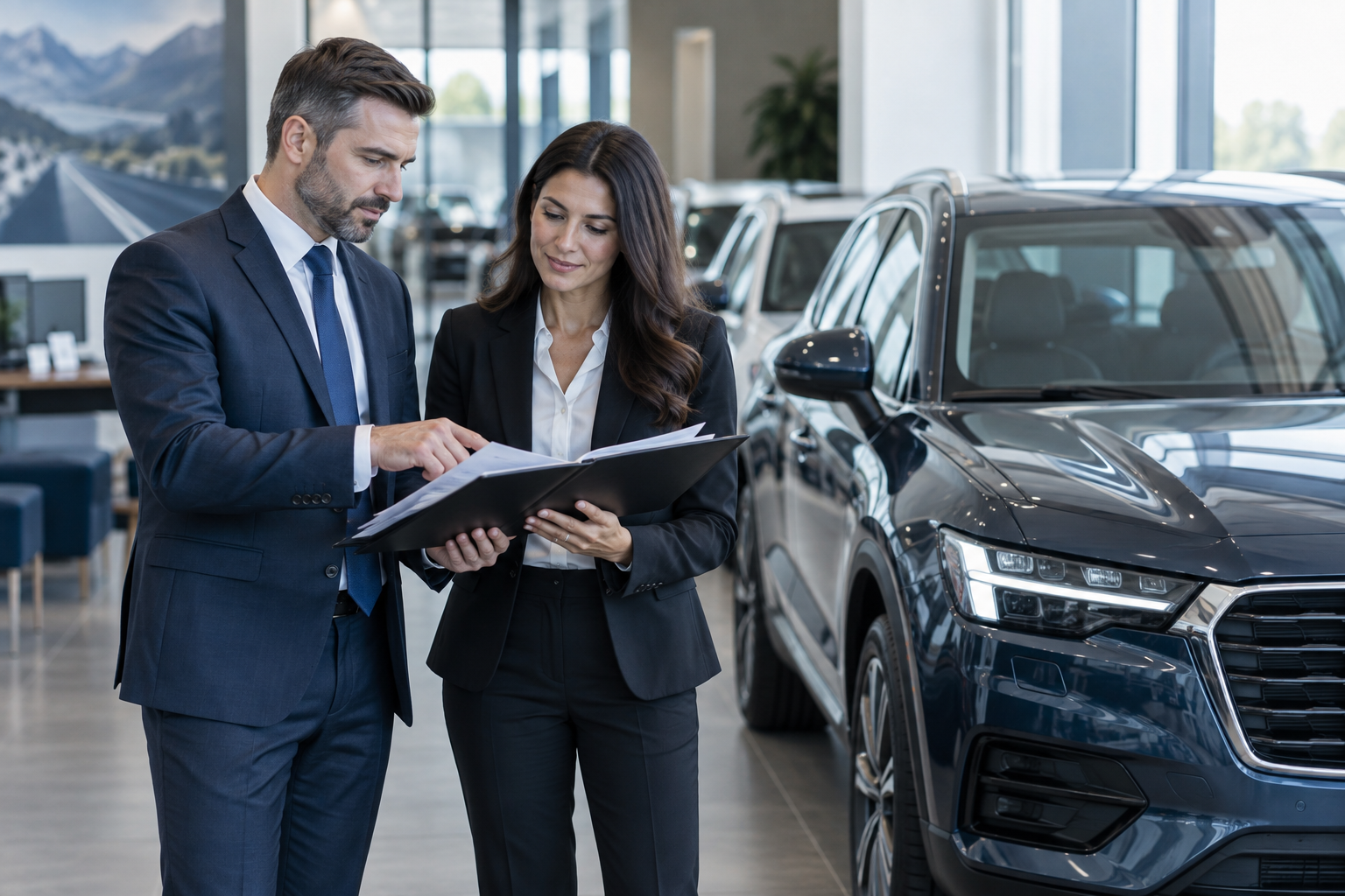 A fleet advisor working directly with a client